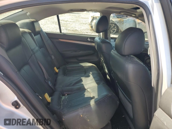 2013 Infiniti G37 Journey with VIN JN1CV6AP0DM720347, listed as a Copart auction lot 54224335 with Not provided miles and Salvage title. Bid and sale history available at DreamBid. Image 10.