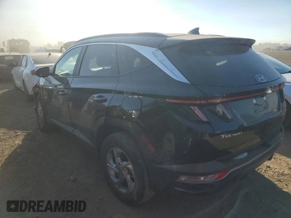 2022 Hyundai Tucson SEL with VIN 5NMJBCAE9NH137827, listed as a Copart auction lot 76742814 with 22,137 mi miles and Salvage Title. Bid and sale history available at carsss.com. Image 2.