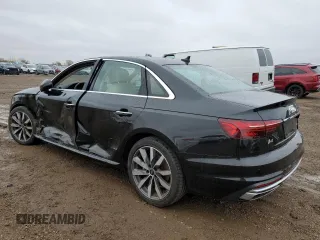 2022 Audi A4 Premium z VIN WAUABAF43NN001312, wystawiony jako Copart lot #78381784 z przebiegiem 15 552 mil mil oraz Szkoda całkowita • Salvage title. Historia ofert i sprzedaży dostępna na DreamBid. Obrazek 2.