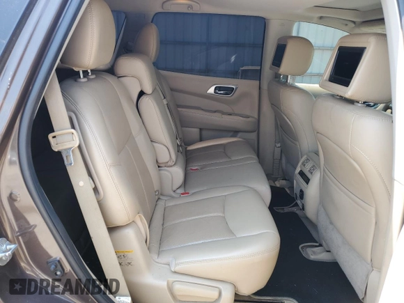2015 Nissan Pathfinder S with VIN 5N1AR2MM1FC616327, listed as a Copart auction lot 59790175 with 141,116 mi miles and Salvage title. Bid and sale history available at DreamBid. Image 11.