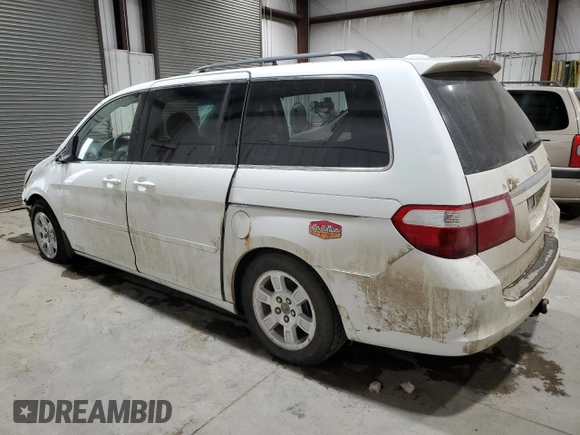 2005 Honda Odyssey Touring с VIN 5FNRL38855B129757, выставлен на аукционе Copart как лот 42546145 с пробегом 275 044 миль миль и Чистый • Clean title. История ставок и продаж доступна на DreamBid. Изображение 2.