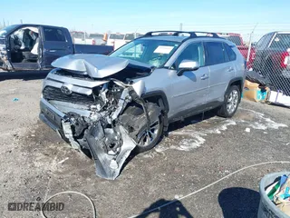 2021 Toyota RAV4 XLE Premium with VIN 2T3C1RFVXMC148497, listed as a IAAI auction lot 41695642 with 36,056 mi miles. Bid and sale history available at carsss.com. Image 19.