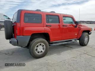 2008 Hummer H3 SUV with VIN 5GTEN13E488120152, listed as a Copart auction lot 47351475 with 216,331 mi miles and Clean Title. Bid and sale history available at carsss.com. Image 3.
