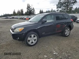 2007 Toyota RAV4 Sport with VIN JTMBK32V576025884, listed as a Copart auction lot 60932165 with 182,382 mi miles and Salvage title. Bid and sale history available at DreamBid. Image 1.