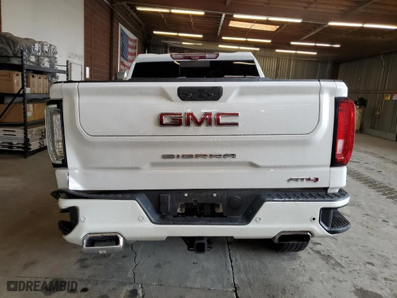 2020 GMC Sierra 1500 AT4 with VIN 3GTP9EEL0LG102340, listed as a Copart auction lot 49222405 with 108,474 mi miles and Salvage Title. Bid and sale history available at carsss.com. Image 6.
