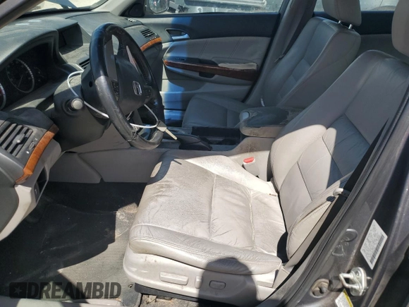 2011 Honda Accord EX-L with VIN 1HGCP3F83BA022998, listed as a Copart auction lot 59935265 with 170,562 mi miles and Salvage title. Bid and sale history available at DreamBid. Image 7.