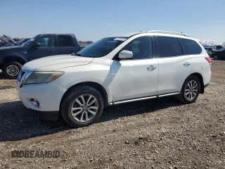 2015 Nissan Pathfinder S with VIN 5N1AR2MN6FC614761, listed as a Copart auction lot 45745575 with 162,213 mi miles and Clean Title. Bid and sale history available at carsss.com. Image 1.