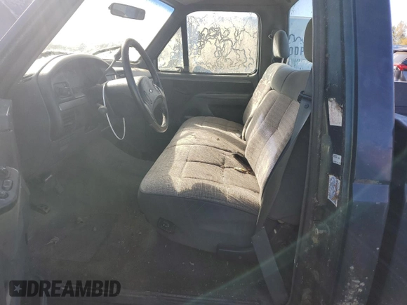 1992 Ford F-150 with VIN 1FTDF15NXNNB01339, listed as a Copart auction lot 76107684 with 124,732 mi miles and Clean title. Bid and sale history available at DreamBid. Image 7.