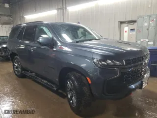 2021 Chevrolet Tahoe Z71 with VIN 1GNSKPKD9MR452601, listed as a Copart auction lot 49108375 with 69,849 mi miles and Salvage Title. Bid and sale history available at carsss.com. Image 4.