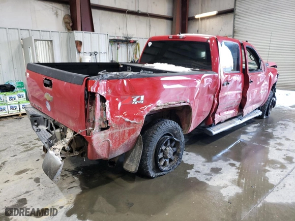 2008 Chevrolet Silverado 2500HD Work Truck with VIN 1GCHK23668F212905, listed as a Copart auction lot 87604115 with NaN miles and Salvage Title. Bid and sale history available at carsss.com. Image 3.