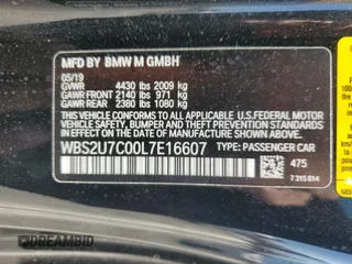2020 BMW M2 Competition z VIN WBS2U7C00L7E16607, wystawiony jako Copart lot #62466164 z przebiegiem 19 843 mil mil oraz Szkoda całkowita • Salvage title. Historia ofert i sprzedaży dostępna na DreamBid. Obrazek 12.