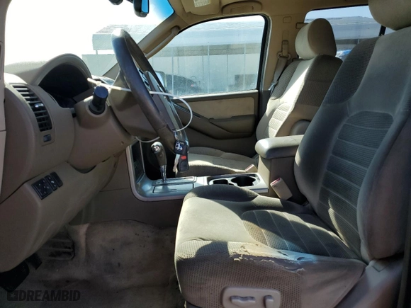 2005 Nissan Pathfinder LE with VIN 5N1AR18U35C736200, listed as a Copart auction lot 52215615 with 166,451 mi miles and Clean Title. Bid and sale history available at carsss.com. Image 7.