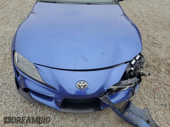 2023 Toyota Supra 3.0 with VIN WZ1DB0G0XPW054223, listed as a Copart auction lot 55860385 with Not provided miles and Salvage title. Bid and sale history available at DreamBid. Image 11.