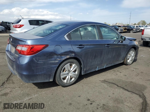 2015 Subaru Legacy 2.5i with VIN 4S3BNBA63F3048835, listed as a Copart auction lot 53756585 with 126,215 mi miles and Salvage title. Bid and sale history available at DreamBid. Image 3.