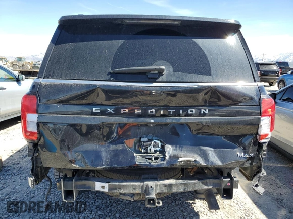 2024 Ford Expedition Max XLT z VIN 1FMJK1J89REA18081, wystawiony jako Copart lot #50258155 z przebiegiem 30 838 mil mil oraz Szkoda całkowita • Salvage title. Historia ofert i sprzedaży dostępna na DreamBid. Obrazek 6.