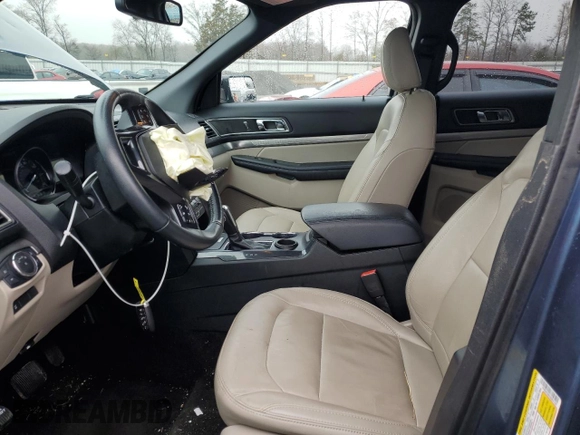2018 Ford Explorer XLT with VIN 1FM5K7D80JGB51191, listed as a Copart auction lot 45317495 with 133,355 mi miles and Salvage Title. Bid and sale history available at DreamBid. Image 7.