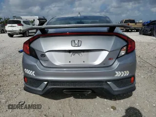 2017 Honda Civic Si with VIN 2HGFC3A57HH753983, listed as a Copart auction lot 51331985 with 93,221 mi miles and Salvage Title. Bid and sale history available at DreamBid. Image 6.