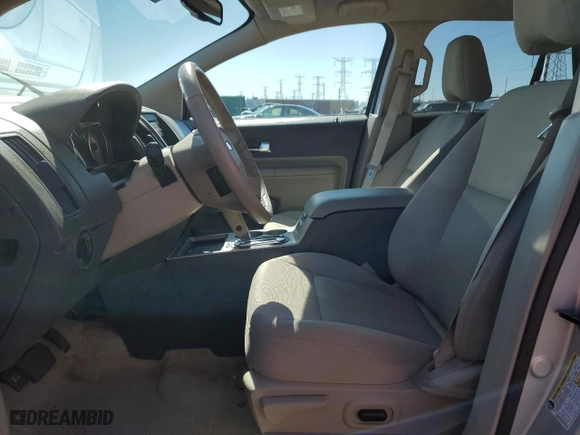 2010 Ford Edge SEL with VIN 2FMDK4JC3ABA38524, listed as a Copart auction lot 47270705 with 0 mi miles and Salvage Title. Bid and sale history available at carsss.com. Image 7.