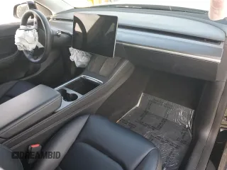 2022 Tesla Model Y Performance with VIN 7SAYGDEF9NF455508, listed as a Copart auction lot 51517205 with Not provided miles and Salvage title. Bid and sale history available at DreamBid. Image 8.
