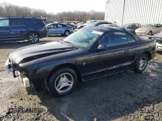 1998 Ford Mustang with VIN 1FAFP4449WF153210, listed as a Copart auction lot 44126725 with 143,249 mi miles and Salvage Title. Bid and sale history available at carsss.com. Image 1.