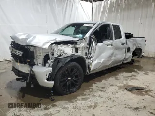 2019 Chevrolet Silverado 1500 Custom with VIN 1GCRYBEH0KZ395614, listed as a Copart auction lot 82385934 with 54,289 mi miles and Salvage Title. Bid and sale history available at DreamBid. Image 1.