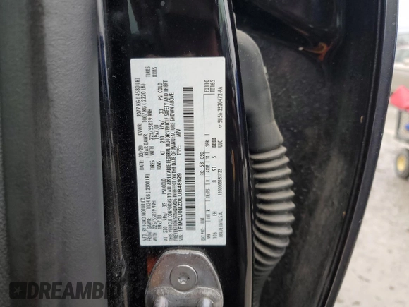 2020 Ford Escape SE Sport Hybrid with VIN 1FMCU0BZ0LUB48929, listed as a Copart auction lot 51770225 with 440,184 mi miles and Salvage title. Bid and sale history available at DreamBid. Image 13.
