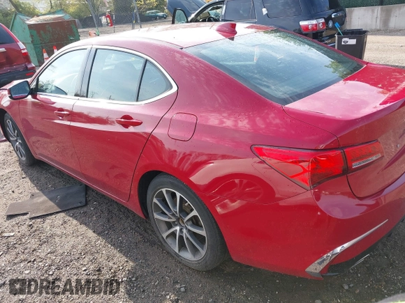 2019 Acura TLX with VIN 19UUB2F37KA005185, listed as a IAAI auction lot 42149495 with 53,345 mi miles and . Bid and sale history available at DreamBid. Image 3.