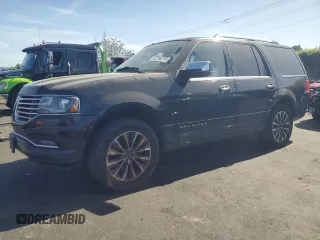 2015 Lincoln Navigator with VIN 5LMJJ2HT2FEJ09429, listed as a Copart auction lot 52706215 with 94,418 mi miles and Salvage title. Bid and sale history available at DreamBid. Image 1.