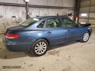 2009 Hyundai Azera GLS with VIN KMHFC46D89A349297, listed as a Copart auction lot 85777694 with 103,647 mi miles and Salvage Title. Bid and sale history available at carsss.com. Image 3.