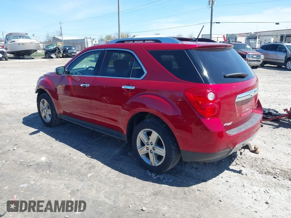 2014 Chevrolet Equinox LTZ with VIN 1GNALDEK2EZ116128, listed as a IAAI auction lot 42192139 with 154,124 mi miles and . Bid and sale history available at DreamBid. Image 3.