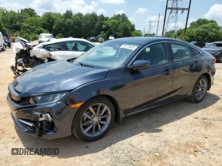 2019 Honda Civic EX z VIN 19XFC1F31KE011849, wystawiony jako Copart lot #56725425 z przebiegiem 102 130 mil mil oraz Szkoda całkowita • Salvage title. Historia ofert i sprzedaży dostępna na DreamBid. Obrazek 1.