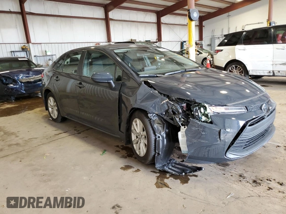 2024 Toyota Corolla LE z VIN 5YFB4MDE4RP171511, wystawiony jako Copart lot #60405915 z przebiegiem 9 527 mil mil oraz Szkoda całkowita • Salvage title. Historia ofert i sprzedaży dostępna na DreamBid. Obrazek 4.