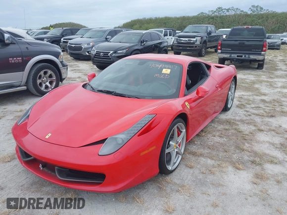 2011 Ferrari 458 Italia z VIN ZFF67NFA4B0179652, wystawiony jako IAAI lot #40499917 z przebiegiem Nie podano mil oraz . Historia ofert i sprzedaży dostępna na DreamBid. Obrazek 17.
