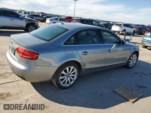 2010 Audi A4 2.0T Premium Plus with VIN WAUEFAFLXAN025324, listed as a Copart auction lot 82905494 with 121,265 mi miles and Clean Title. Bid and sale history available at carsss.com. Image 3.