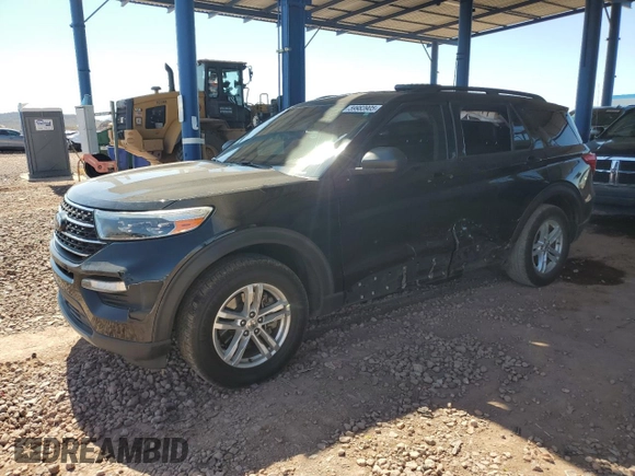 2022 Ford Explorer XLT z VIN 1FMSK8DH3NGA53321, wystawiony jako Copart lot #59983905 z przebiegiem 59 012 mil mil oraz Szkoda całkowita • Salvage title. Historia ofert i sprzedaży dostępna na DreamBid. Obrazek 1.