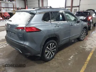 2023 Toyota Corolla Cross XLE with VIN 7MUDAABG9PV078255, listed as a IAAI auction lot 41247877 with 7,325 mi miles and . Bid and sale history available at DreamBid. Image 4.