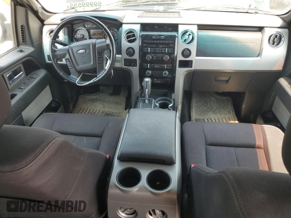 2012 Ford F-150 XL with VIN 1FTFW1EF7CFB59949, listed as a Copart auction lot 59999555 with 123,074 mi miles and Salvage title. Bid and sale history available at DreamBid. Image 8.