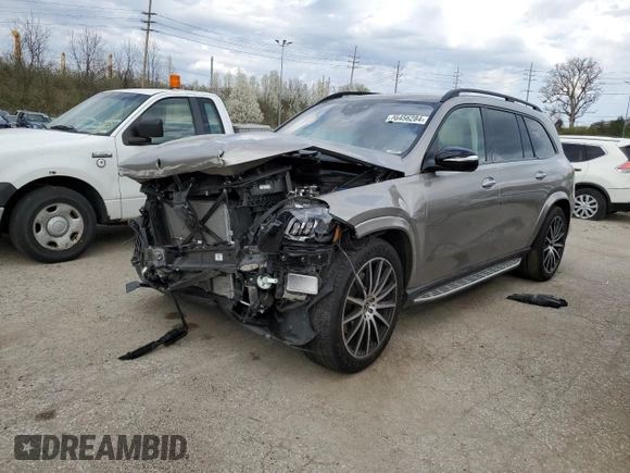 2023 Mercedes-Benz GLS 450 with VIN 4JGFF5KE3PA916007, listed as a Copart auction lot 46456284 with 15,751 mi miles and . Bid and sale history available at DreamBid. Image 1.