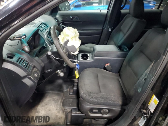 2016 Ford Utility Police Interceptor with VIN 1FM5K8AR0GGC67843, listed as a Copart auction lot 72233174 with 121,027 mi miles and Salvage Title. Bid and sale history available at carsss.com. Image 7.