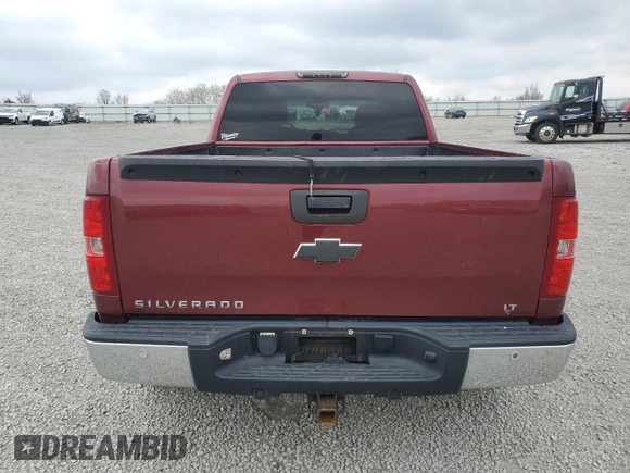 2008 Chevrolet Silverado 1500 1LT with VIN 2GCEK19J781140967, listed as a Copart auction lot 52045615 with 179,238 mi miles and Salvage Title. Bid and sale history available at DreamBid. Image 6.