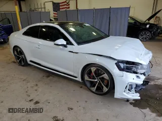 2018 Audi RS 5 z VIN WUAPWAF56JA905136, wystawiony jako Copart lot #48261124 z przebiegiem 27 626 mil mil oraz . Historia ofert i sprzedaży dostępna na DreamBid. Obrazek 4.