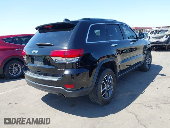 2022 Jeep Grand Cherokee Limited with VIN 1C4RJFBG0NC167546, listed as a IAAI auction lot 41987725 with 62,422 mi miles and . Bid and sale history available at DreamBid. Image 4.