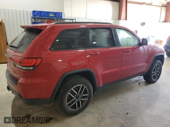 2021 Jeep Grand Cherokee Trailhawk with VIN 1C4RJFLT3MC507721, listed as a Copart auction lot 48388165 with 85,290 mi miles and Salvage Title. Bid and sale history available at carsss.com. Image 3.