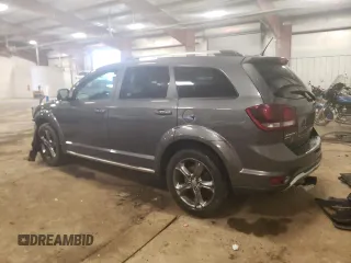 2015 Dodge Journey Crossroad with VIN 3C4PDDGG6FT603267, listed as a Copart auction lot 86985114 with 131,365 mi miles and Clean Title. Bid and sale history available at carsss.com. Image 2.