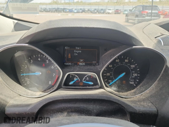 2017 Ford Escape SE with VIN 1FMCU9GD9HUD11375, listed as a Copart auction lot 54952235 with 154,345 mi miles and Clean Title. Bid and sale history available at DreamBid. Image 9.