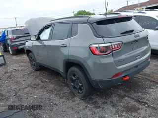 2023 Jeep Compass Trailhawk with VIN 3C4NJDDNXPT562694, listed as a IAAI auction lot 42370873 with 21,988 mi miles and . Bid and sale history available at DreamBid. Image 3.