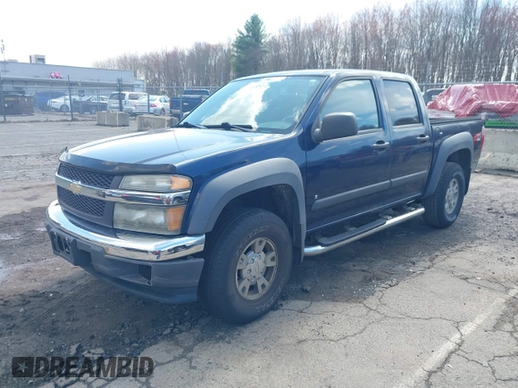 2007 Chevrolet Colorado LT w/1LT with VIN 1GCDT13E578232806, listed as a IAAI auction lot 42096124 with 224,925 mi miles. Bid and sale history available at carsss.com. Image 2.