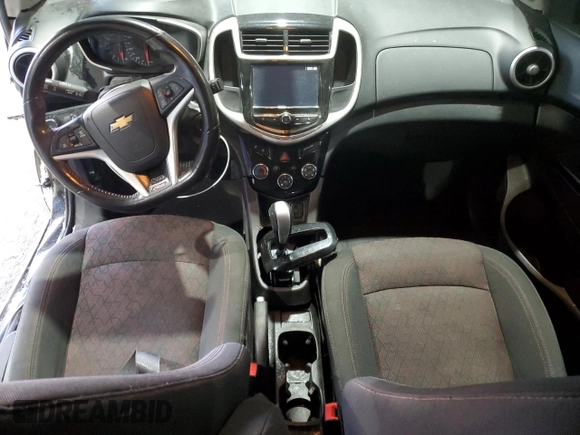2017 Chevrolet Sonic LT with VIN 1G1JD6SH4H4135140, listed as a Copart auction lot 89047375 with 119,474 mi miles and Salvage Title. Bid and sale history available at carsss.com. Image 8.