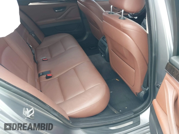 2015 BMW 5 Series 528i with VIN WBA5A5C52FD514549, listed as a IAAI auction lot 41812177 with 107,819 mi miles. Bid and sale history available at carsss.com. Image 8.