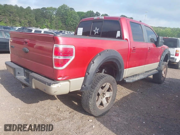 2009 Ford F-150 XL with VIN 1FTPW14V99FA62631, listed as a IAAI auction lot 42027309 with 211,433 mi miles and . Bid and sale history available at DreamBid. Image 4.